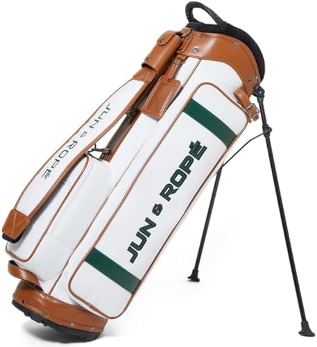 Amazon.co.jp: [ジュン＆ロぺ] 合皮コンビ使いカレッジロゴキャディ